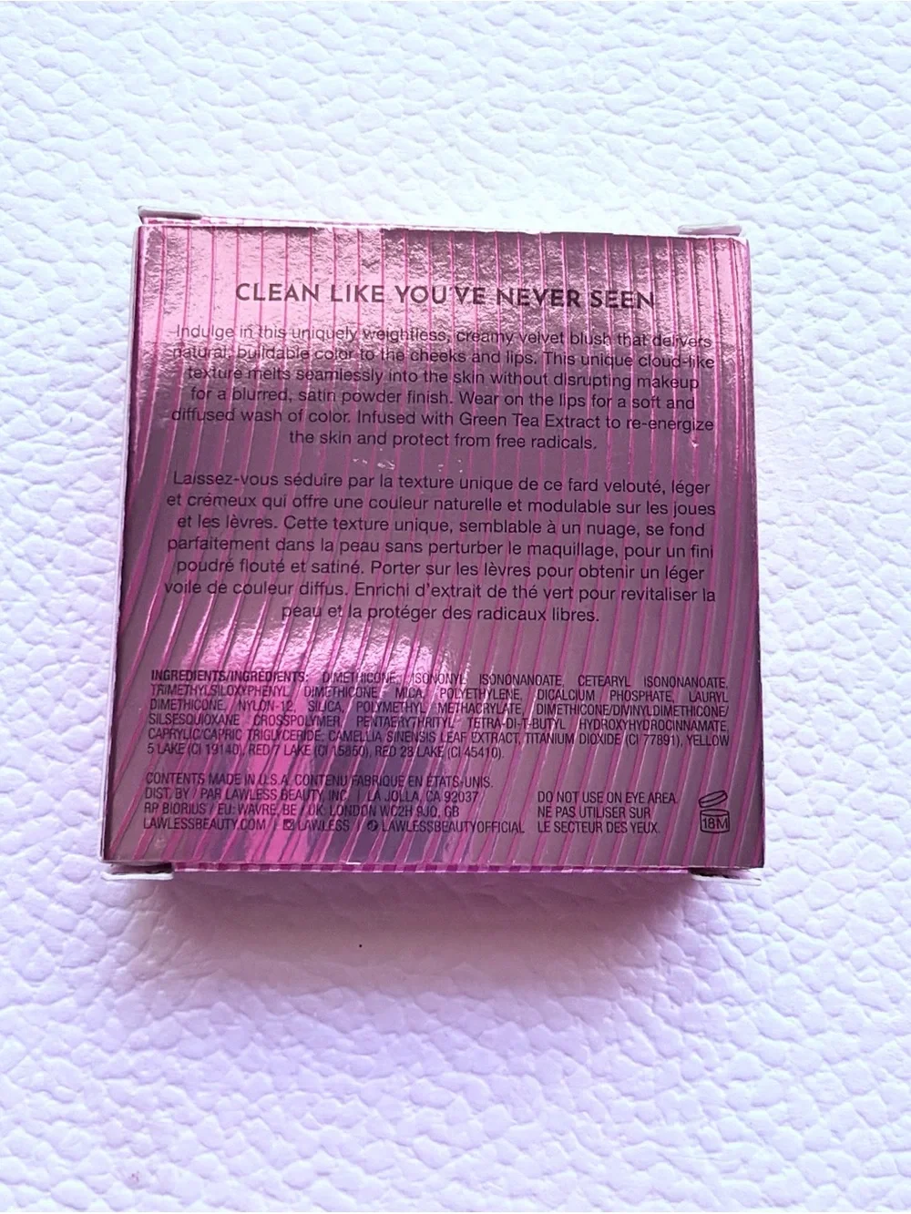 LAWLESS Pinch My Cheeks Soft-Blur Cream Blush – Gumdrop –